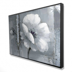 Gray & white flowers