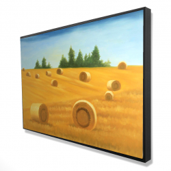 Framed 24 x 36 - 3D - Landscape of the countryside