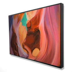 Inside view of antelope canyon