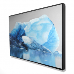 Encadré 24 x 36 - 3D - Icebergs d'islande