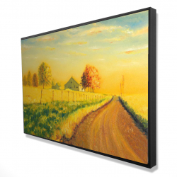 Framed 24 x 36 - 3D - In the countryside