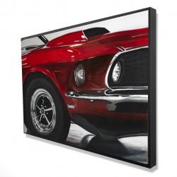 Classic red car