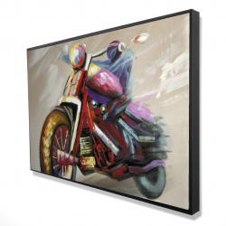 Abstract motorcycle