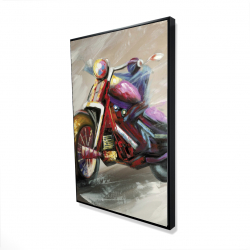 Abstract motorcycle