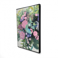 Mélodie de fleurs fuchsia