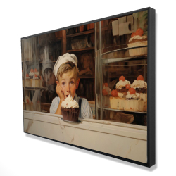 Framed 24 x 36 - 3D - The best cupcake