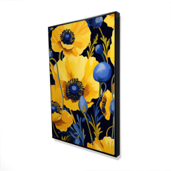 Yellow and blue