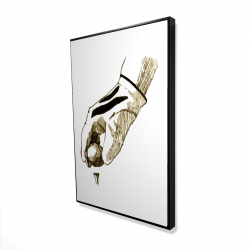 Illustration of a golf glove