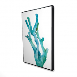 Framed 24 x 36 - 3D - Small watercolor sea coral