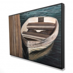Framed 24 x 36 - 3D - Rowboats