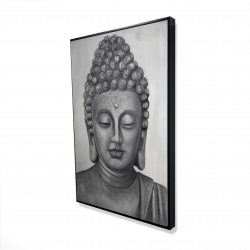 Framed 24 x 36 - 3D - Spiritual buddha