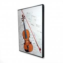 Violon sur partitions