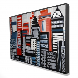 Geometric urban landscape