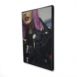Young punk woman
