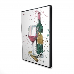 Bottle of red wine