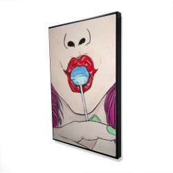 Framed 24 x 36 - 3D - Lollipop