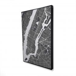 Plan de la ville de new-york