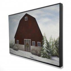 It's winter on the farm