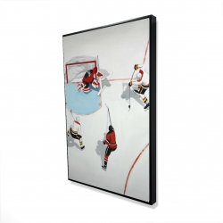 Partie de hockey mouvementé