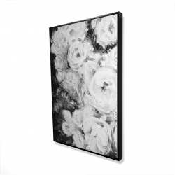 Monochrome rose garden