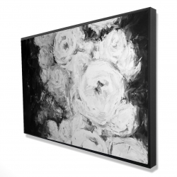 Monochrome rose garden