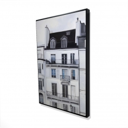 Buildings along the seine river