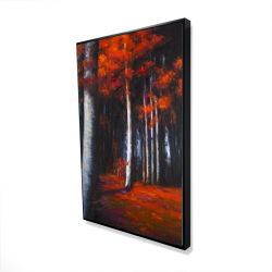 Framed 24 x 36 - 3D - Mysterious forest