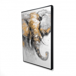 Magnifique éléphant doré