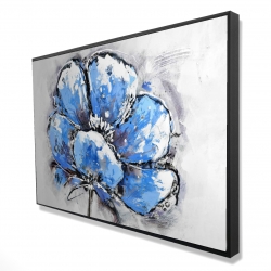 Abstract blue petals
