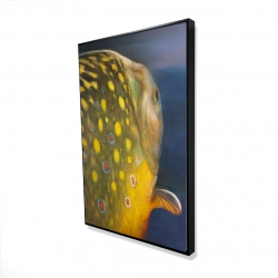 Framed 24 x 36 - 3D - Golden trout fish