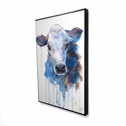 Watercolor jersey cow
