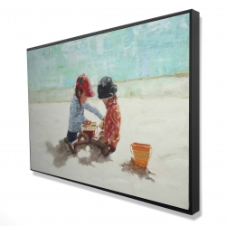 Fillettes à la plage