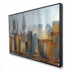 Cityscape with chrysler building