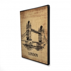 Tower bridge illustration