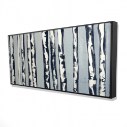 Small birch trees