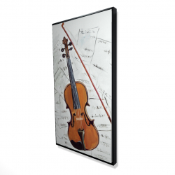 Violon sur partitions