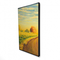 Framed 24 x 48 - 3D - In the countryside