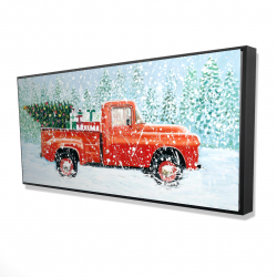 Christmas tree truck