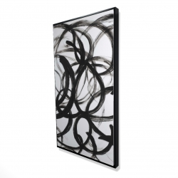 Abstract curly lines