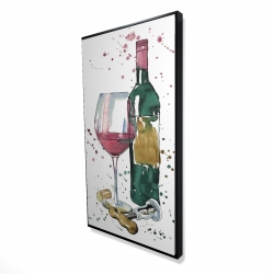 Bottle of red wine
