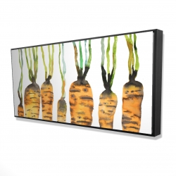 Watercolor carrots