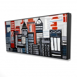 Geometric urban landscape