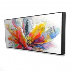 Abstract flower with texture
