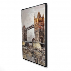 Framed 24 x 48 - 3D - London tower bridge