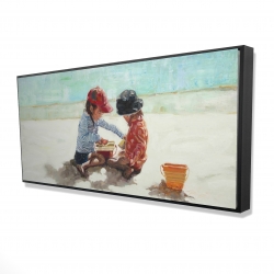 Fillettes à la plage