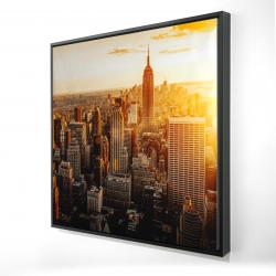 New york city at sunset