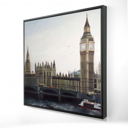 Big ben clock elizabeth tower in london