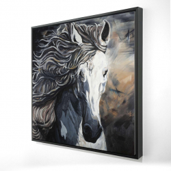 Front wild horse