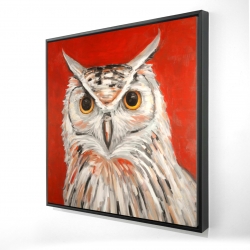Colorful eagle owl