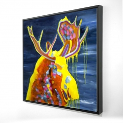Colorful moose